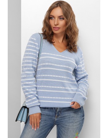 Джемпер м'який блакитного кольору Джемпер м'який блакитного кольору