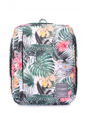 Рюкзак для ручної поклажі з тропічним принтом