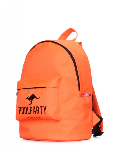 Міський рюкзак помаранчевого кольору