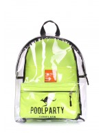 Прозорий рюкзак Plastic жовтого кольору