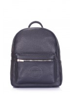 Рюкзак кожаный XS синего цвета