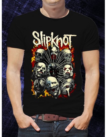 Футболка Slipknot SkullIn Attack