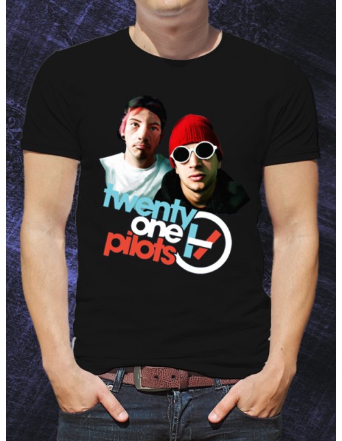 Мужская Футболка Twenty One Pilots Duet