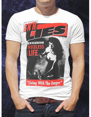 Футболка "Guns N`Roses" Exclusive reckles life. Living with the Danger