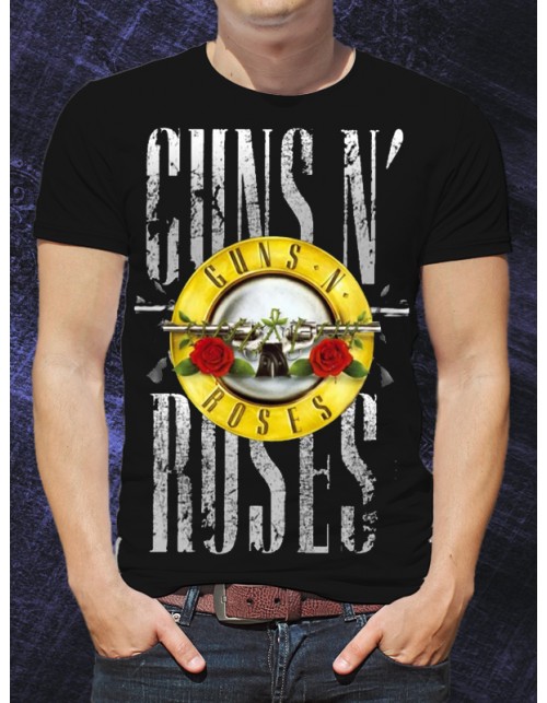 Мужская Футболка "Guns N`Roses" logo