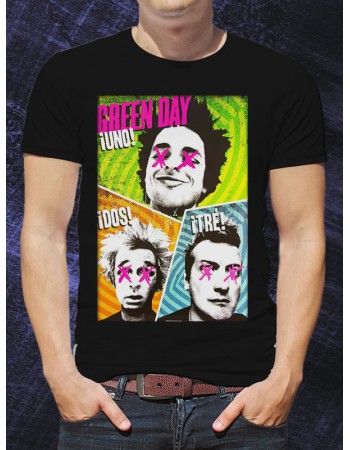 Футболка Green Day (Iuno! Idos! Itre!)