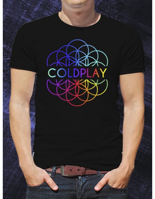 Мужская Футболка Coldplay logo