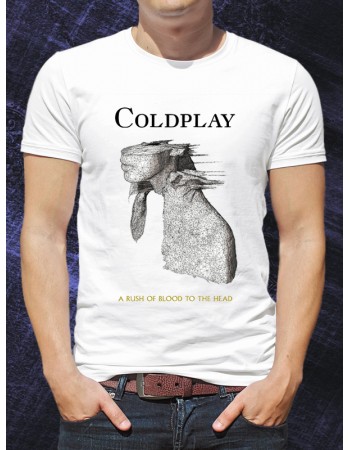 Футболка "Coldplay" a rush of blood to the head