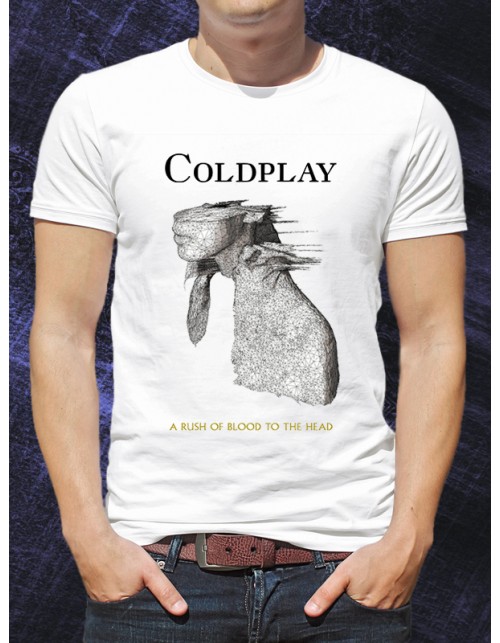 Чоловіча Футболка "Coldplay" a rush of blood to the head