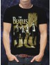 Мужская Футболка "Beatles" ливерпульская четверка (1960) Джон Леннон, Пол Маккартни, Джордж Харрисон и Ринго Старр