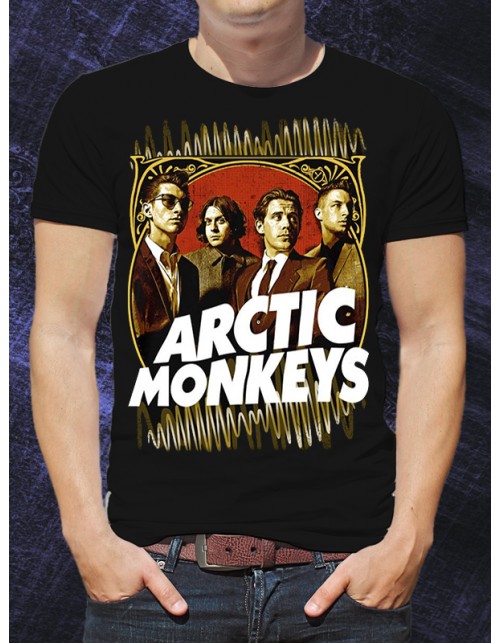 Мужская Футболка "Arctic Monkeys" постер