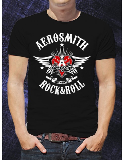 Мужская Футболка Aerosmith. Rock&Roll