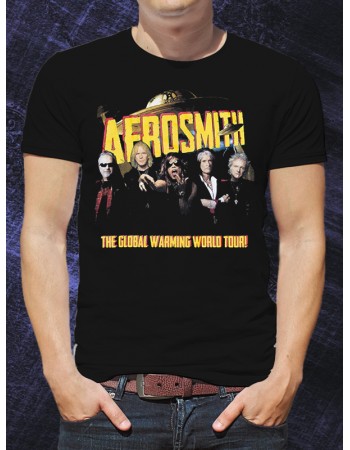 Футболка Aerosmith The Global Warming World tour