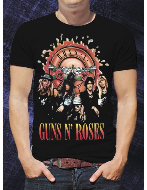 Мужская Футболка Guns N' Roses