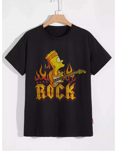 Мужская Футболка Born to Rock