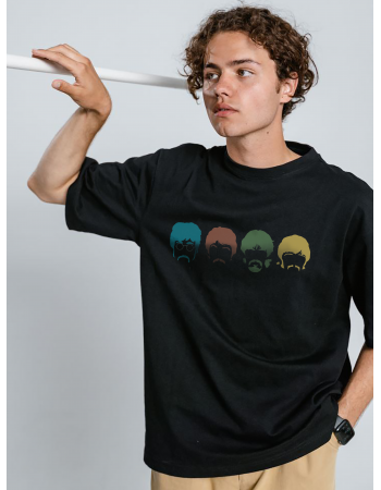 Футболка The Beatles силуэты ливерпульской четверки