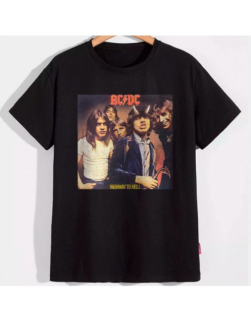 Мужская Футболка AC/DC Band Assembled