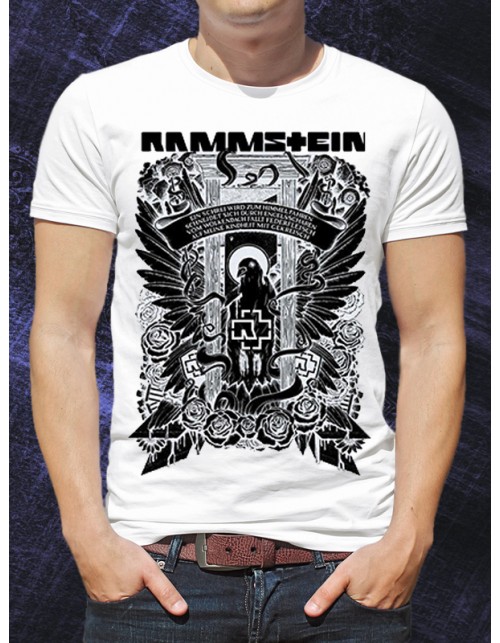 Мужская Футболка Rammstein Dark Crow
