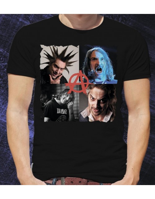 Мужская Футболка Король и Шут Горшок колаж