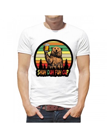 Футболка Медведь с пивом