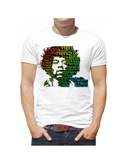 Чоловіча Футболка Джімі Хендрікс nameart