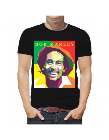 Футболка Боб Марли (арт растущий флаг)