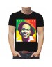 Мужская Футболка Боб Марли (арт растущий флаг)