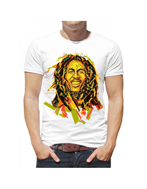 Мужская Футболка Боб Марли (арт)