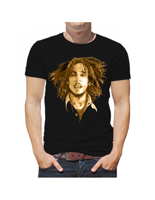 Мужская Футболка Боб Марли - регги