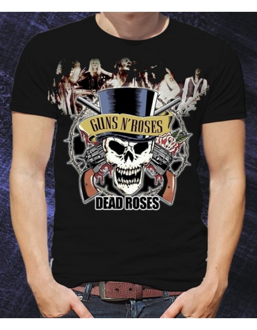 Мужская Футболка "Guns N`Roses. Dead Roses"