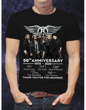 Футболка Aerosmith (50th anniversary 1970-2020)