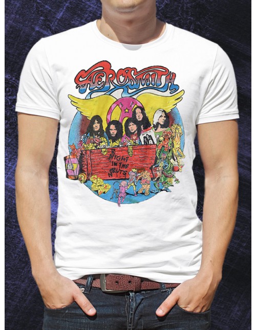 Мужская Футболка Aerosmith (арт) Right in the Nut