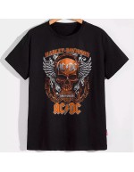 Футболка AC/DC (арт c черепом)