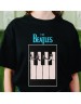 Мужская Футболка The Beatles, Abbey Road в стиле клавиш пианино