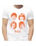 Мужская Футболка The Beatles, Джон Леннон, Пол Маккартни, Джордж Харрисон и Ринго Старр