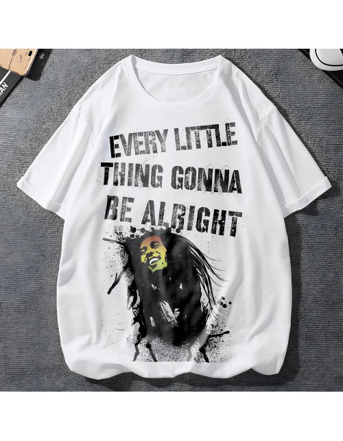 Мужская Футболка Every little thing gonna be alright