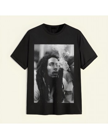 Футболка Bob Marley дым