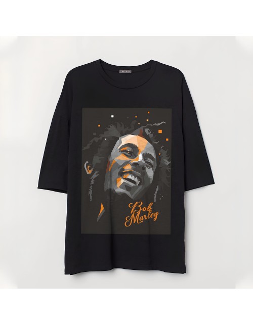 Мужская Футболка Art Bob Marley