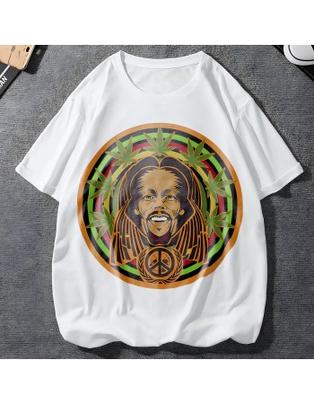 Футболка Bob Marley, Cannabi Art