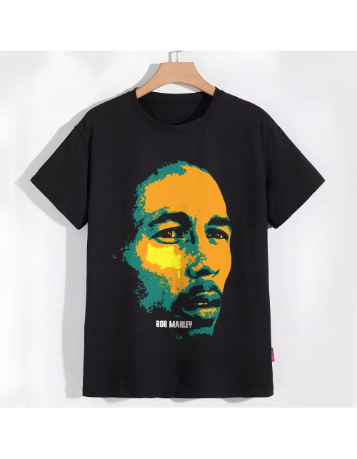 Мужская Футболка Боб Марли (90th art)