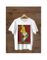 Футболка Гомер на пілоні