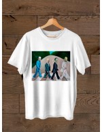 Футболка Українські письменники йдуть по Abbey Road