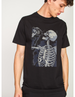 Футболка П'яний Скелет