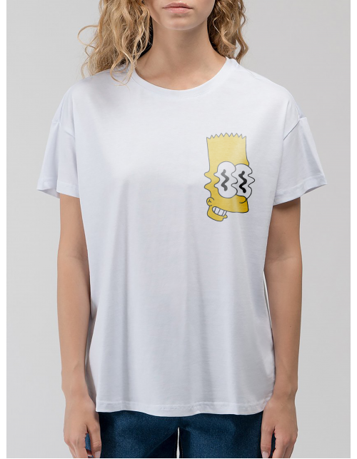 Мужская Футболка Симпсон