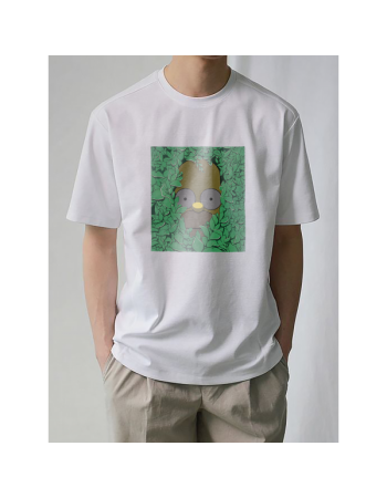 Футболка Симпсон в кустах