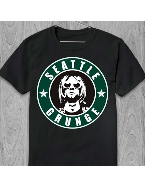 Чоловіча Футболка Seattle grunge - Kurt Donald Cobain
