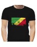 Мужская Футболка Раста-флаг
