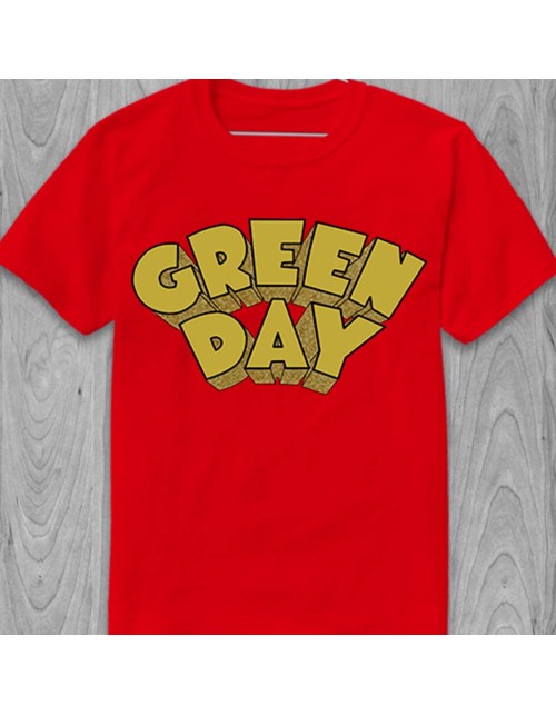 Чоловіча Футболка Green Day logo art