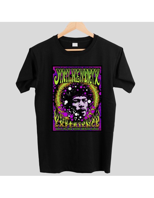 Мужская Футболка Jimi Hendrix Poster