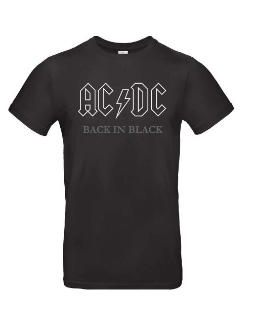 Чоловіча Футболка AC/DC Black in black